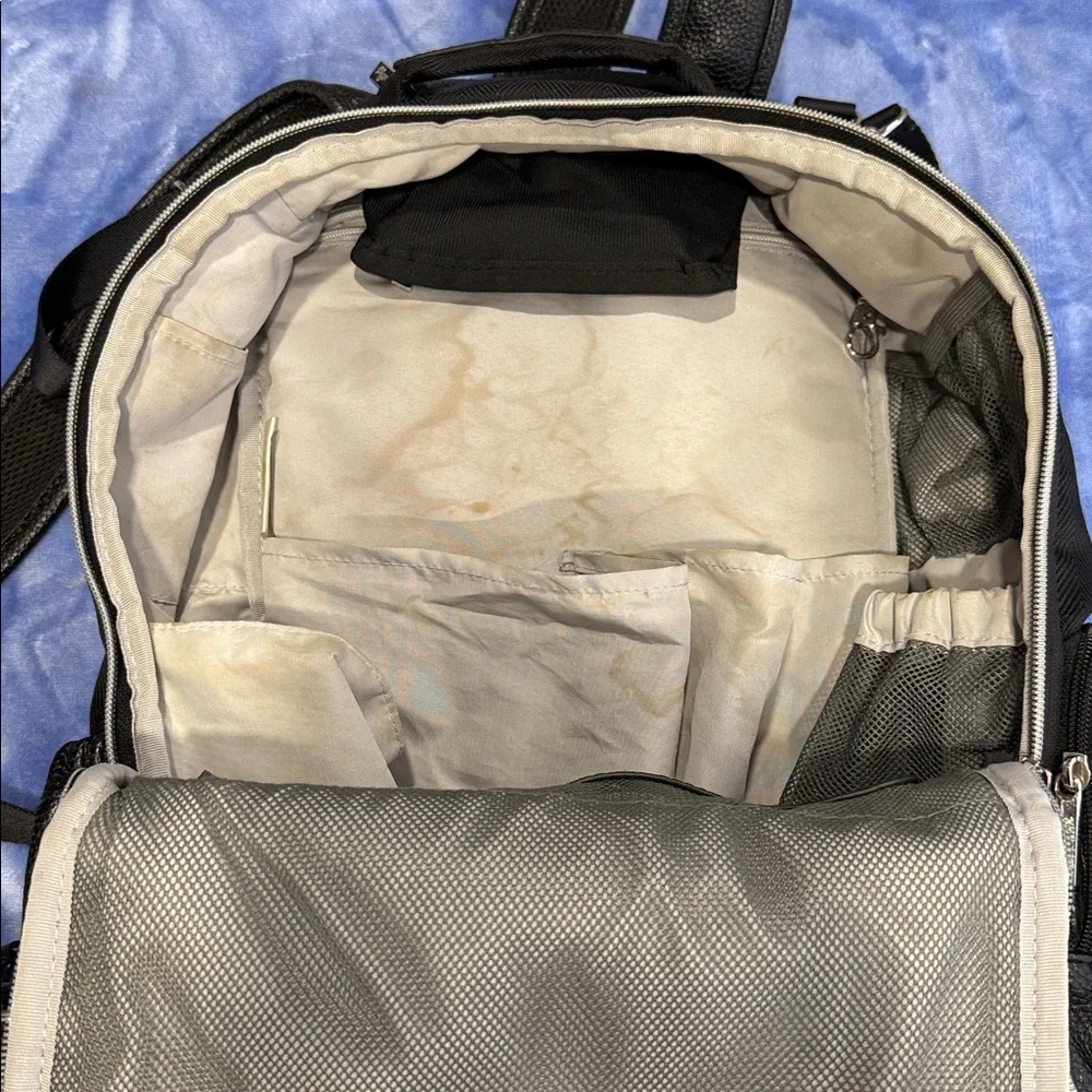 Itzy Ritzy Black Large Diaper/Backpack Bag
